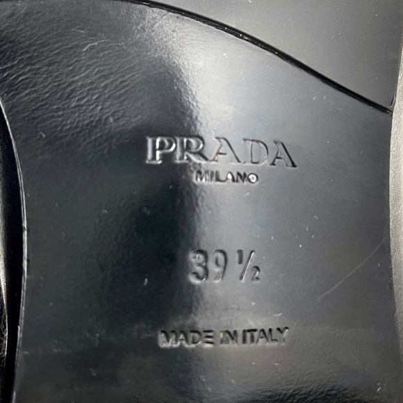 Prada Studded Leather Biker Combat Boots. FINAL REDUCTION! - Picture 7 of 9